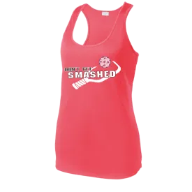 Don't Get Smashed (Patriotic Stars) | Women’s Racerback Tank | 100% Polyester