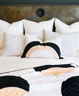 Eclipse Dot Lumbar Pillow
