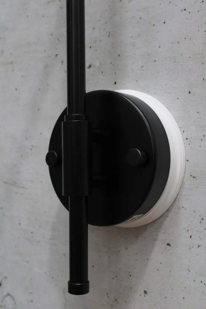 Factory Wing Arm Lamp with Wall Plug