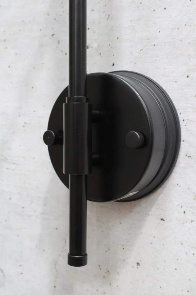 Factory Wing Arm Lamp with Wall Plug