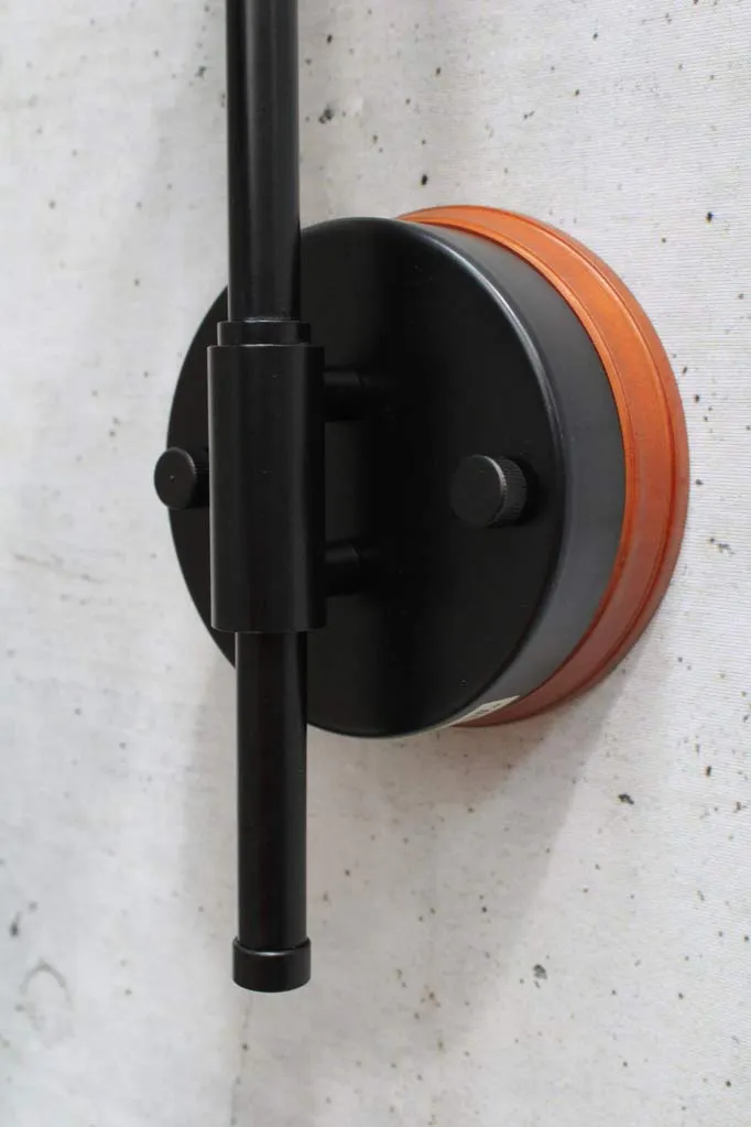 Factory Wing Arm Lamp with Wall Plug