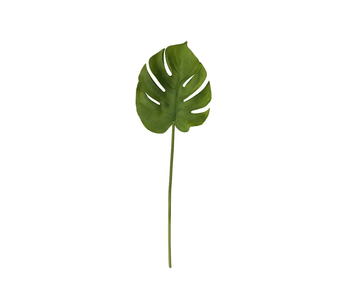 Faux Monstera Leaf