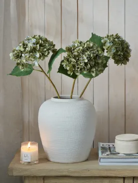 Faux Vintage Green Hydrangea
