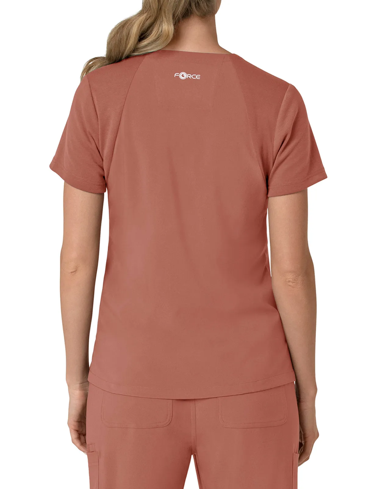 Force Cross-Flex - Women's Flex Panel V-Neck Scrub Top
