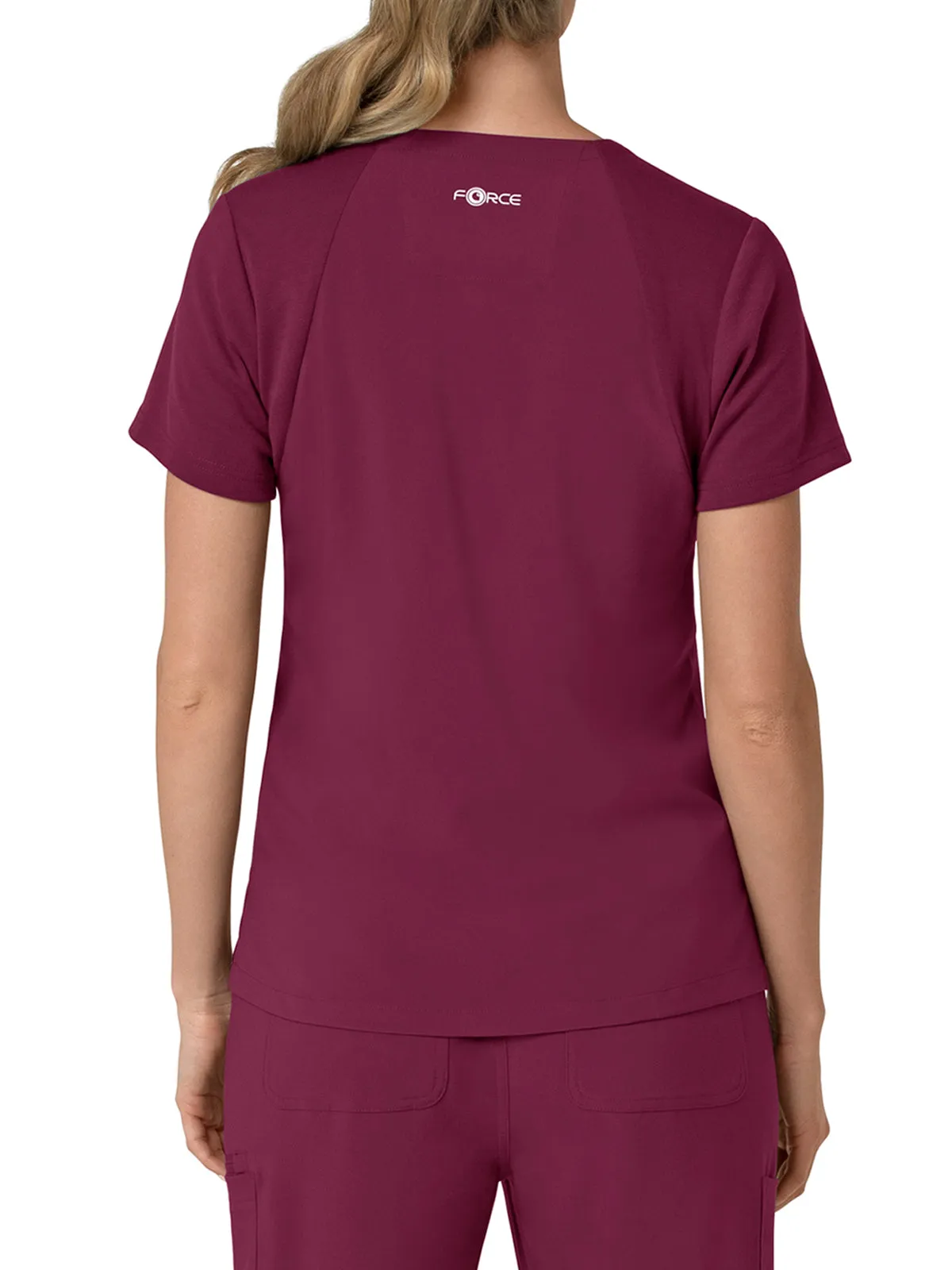 Force Cross-Flex - Women's Flex Panel V-Neck Scrub Top