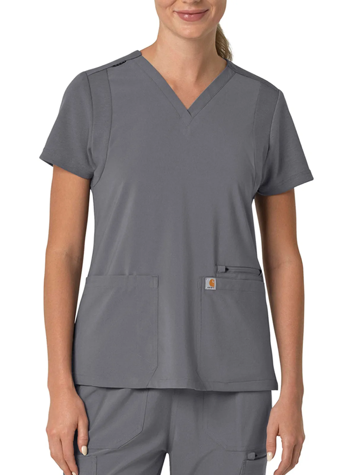 Force Cross-Flex - Women's Flex Panel V-Neck Scrub Top