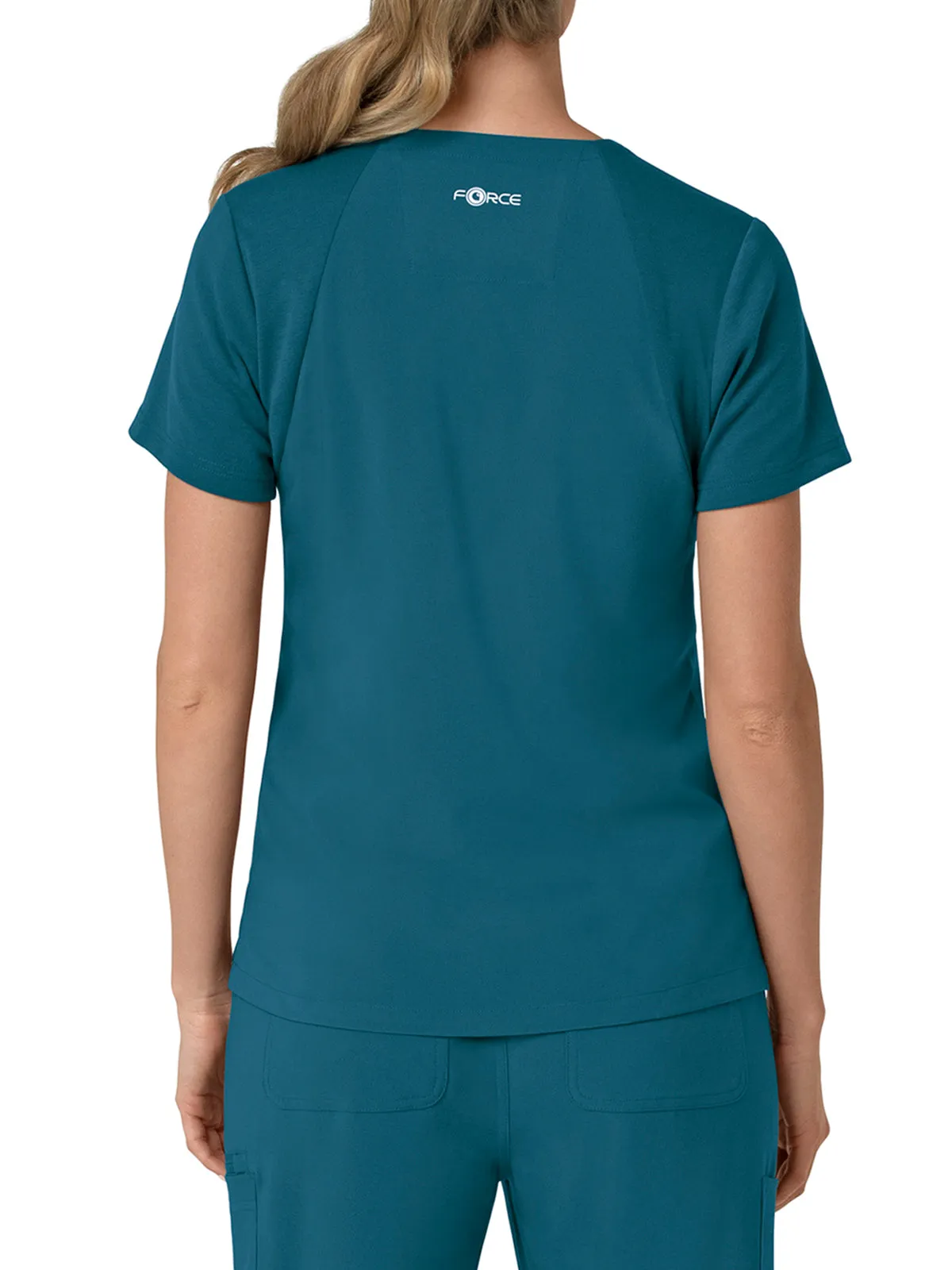 Force Cross-Flex - Women's Flex Panel V-Neck Scrub Top