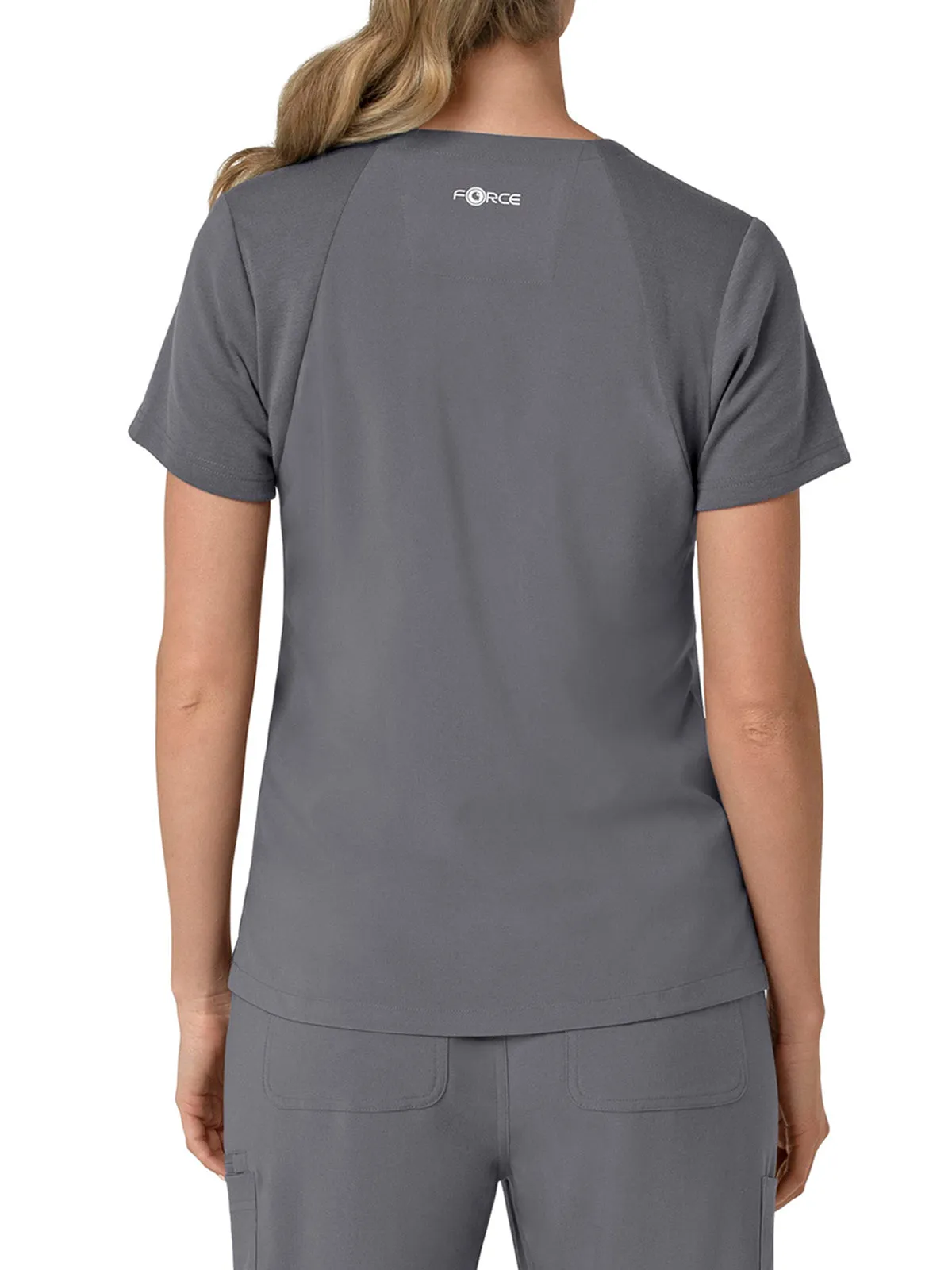 Force Cross-Flex - Women's Flex Panel V-Neck Scrub Top