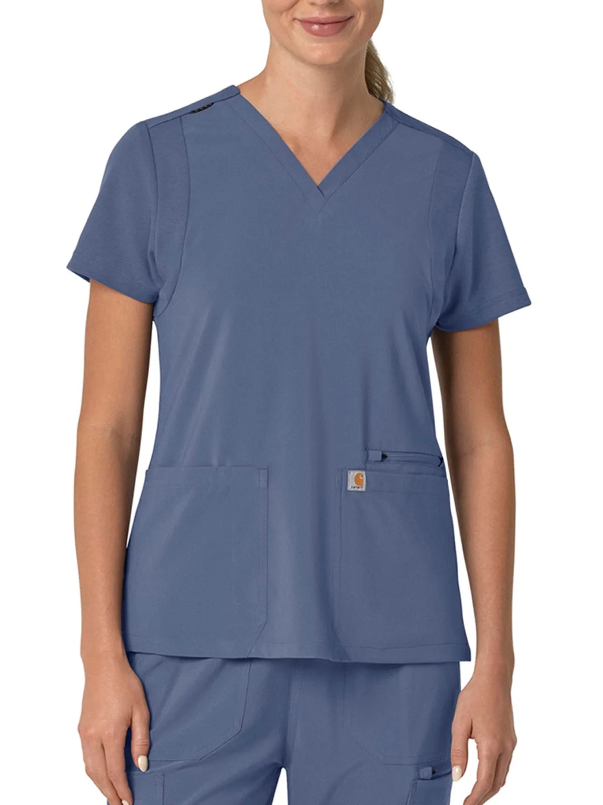 Force Cross-Flex - Women's Flex Panel V-Neck Scrub Top