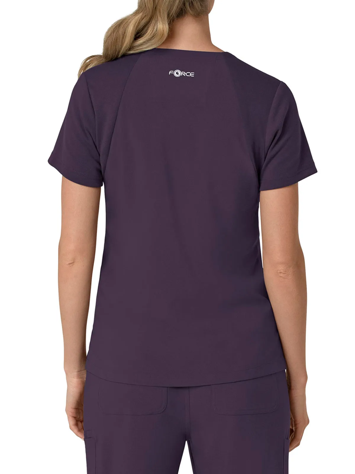 Force Cross-Flex - Women's Flex Panel V-Neck Scrub Top