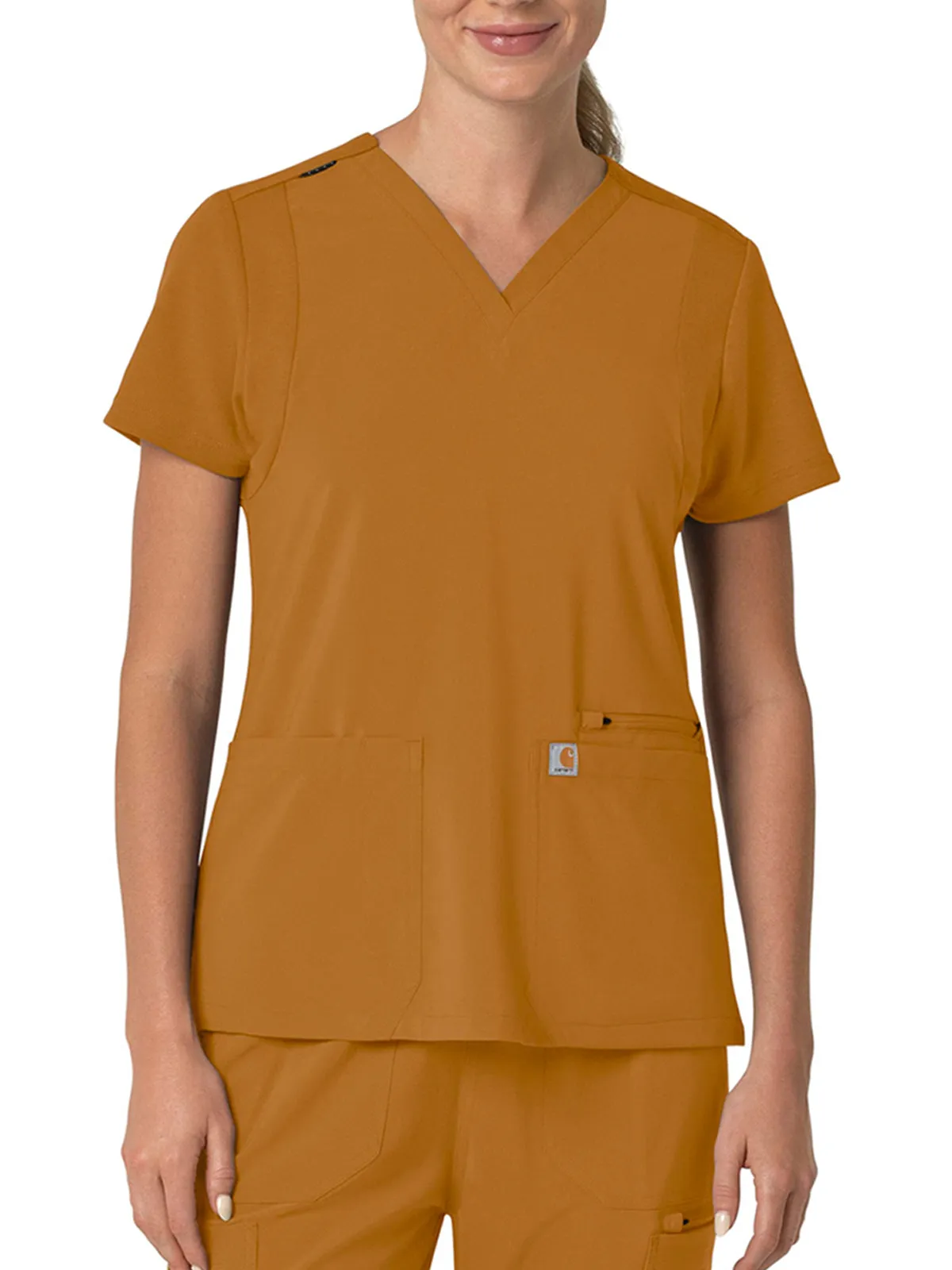 Force Cross-Flex - Women's Flex Panel V-Neck Scrub Top