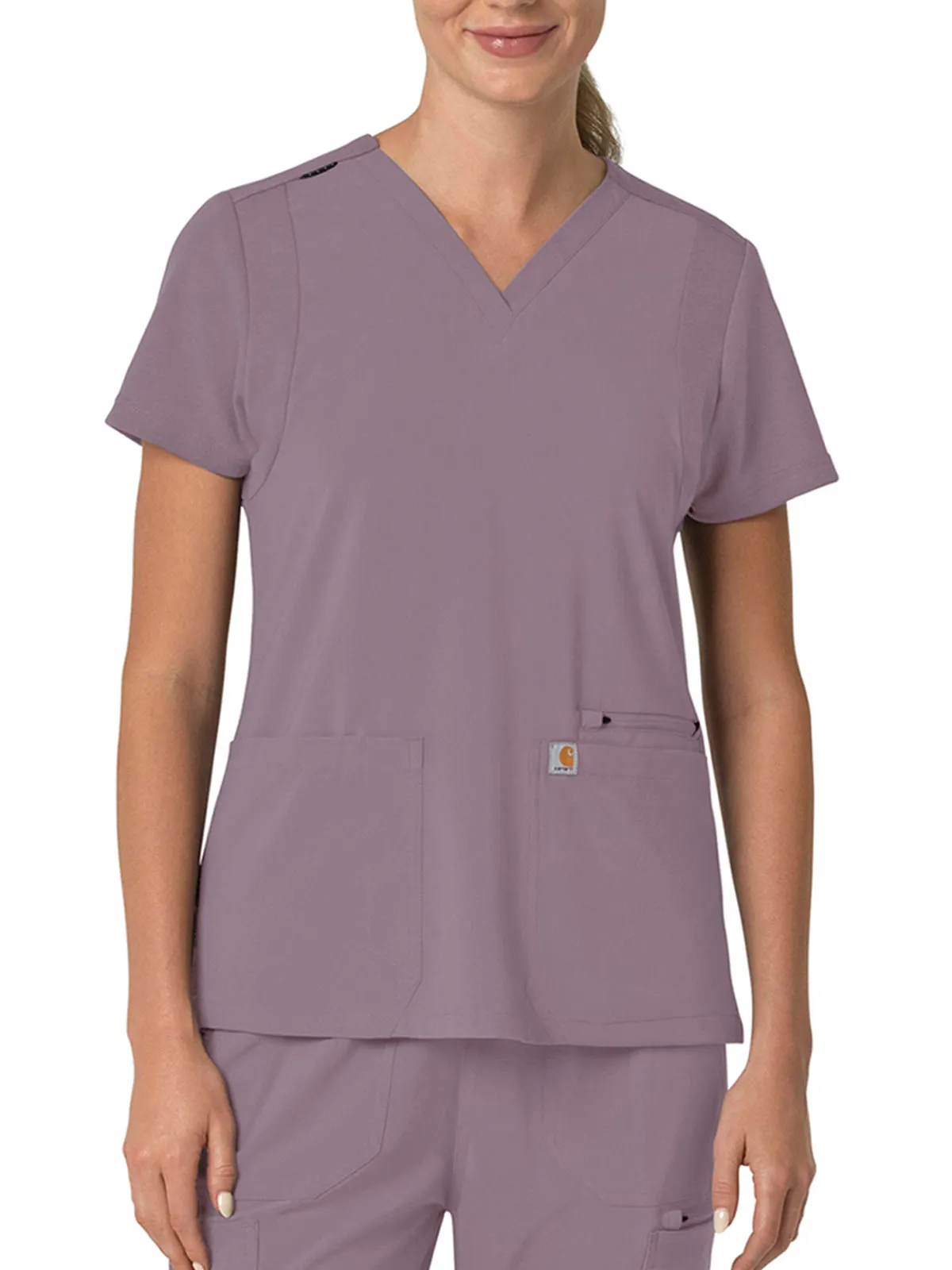 Force Cross-Flex - Women's Flex Panel V-Neck Scrub Top