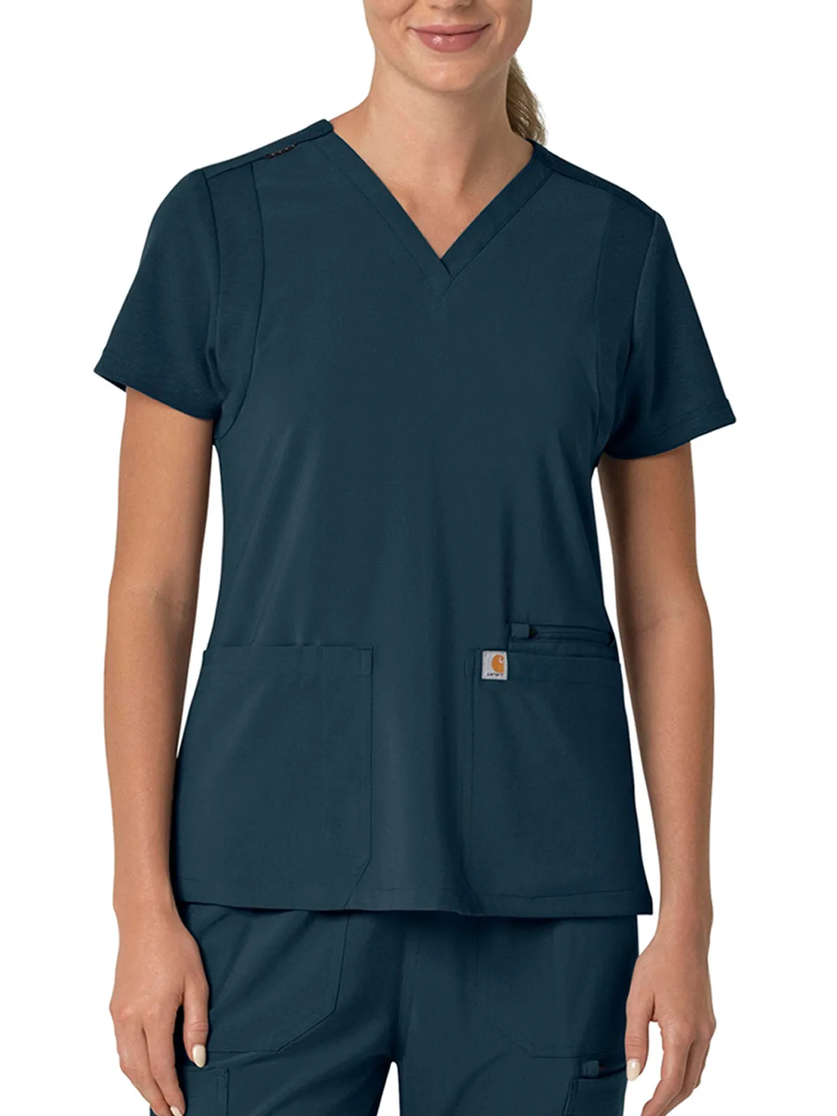 Force Cross-Flex - Women's Flex Panel V-Neck Scrub Top