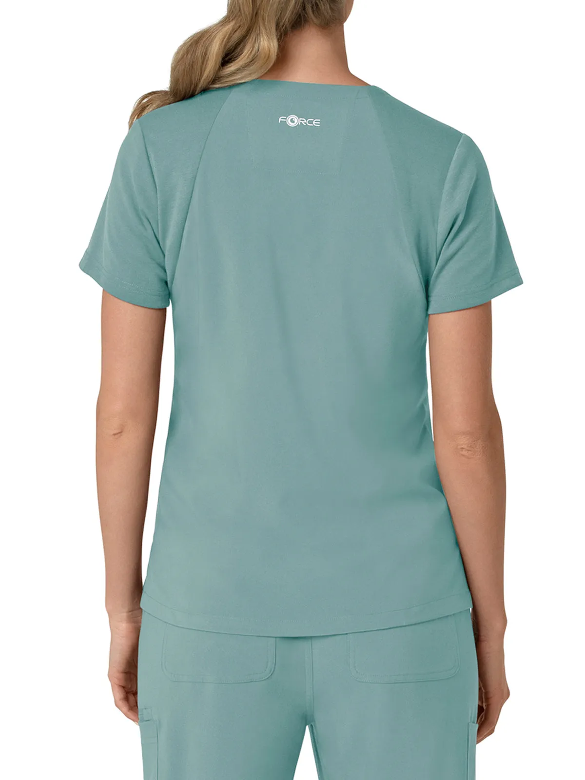 Force Cross-Flex - Women's Flex Panel V-Neck Scrub Top