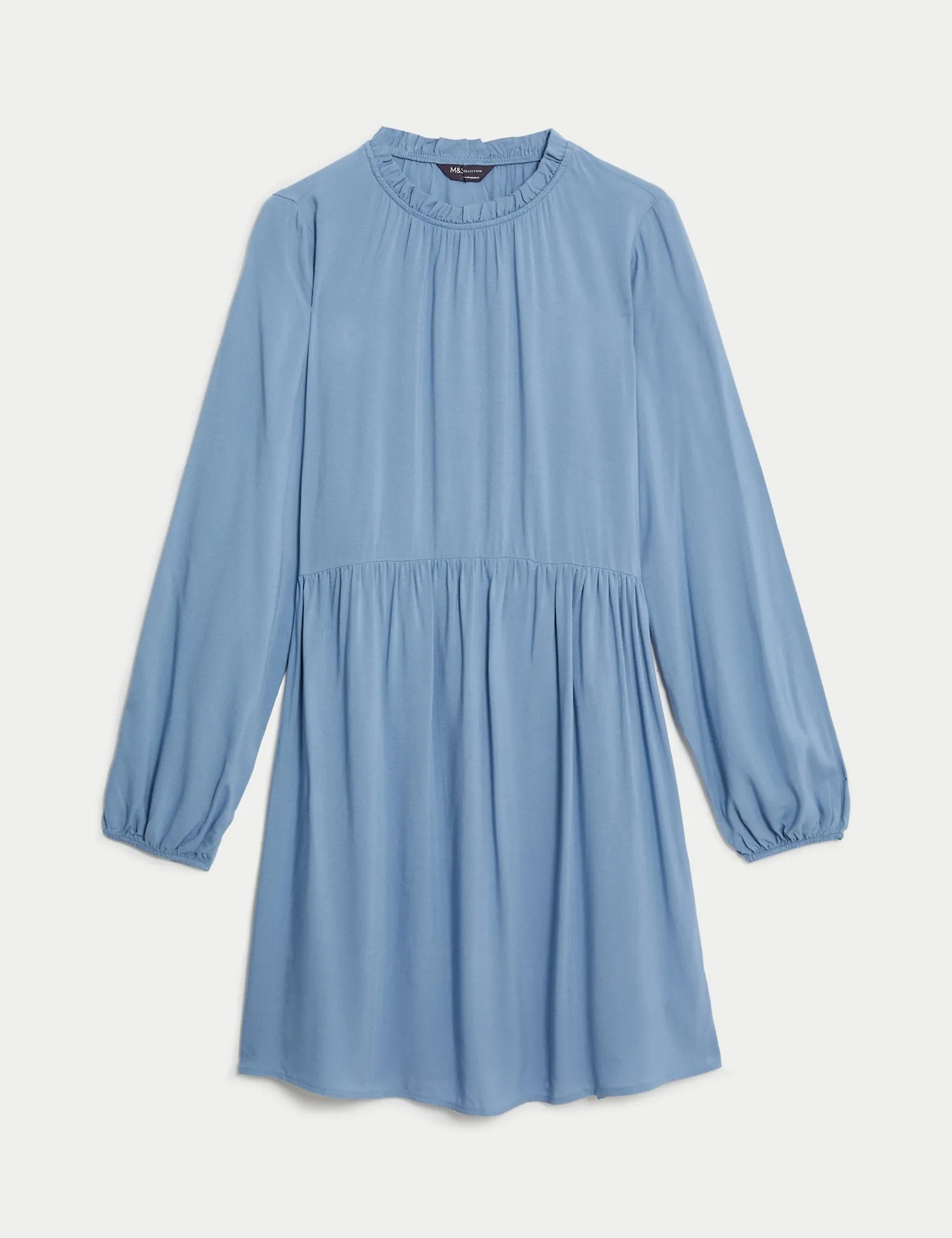 Funnel Neck Mini Dress