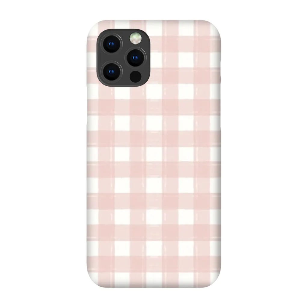 Gingham Pink Phone Case