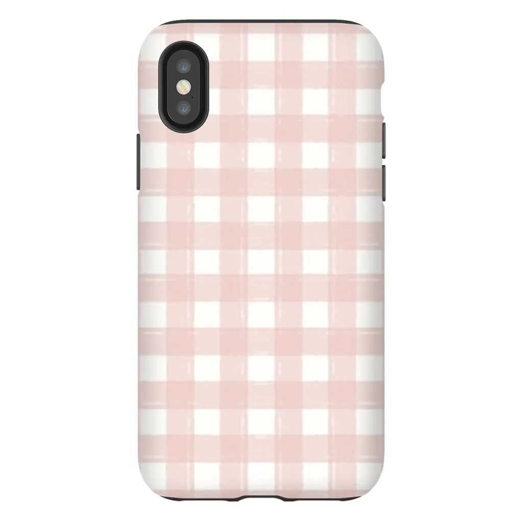 Gingham Pink Phone Case