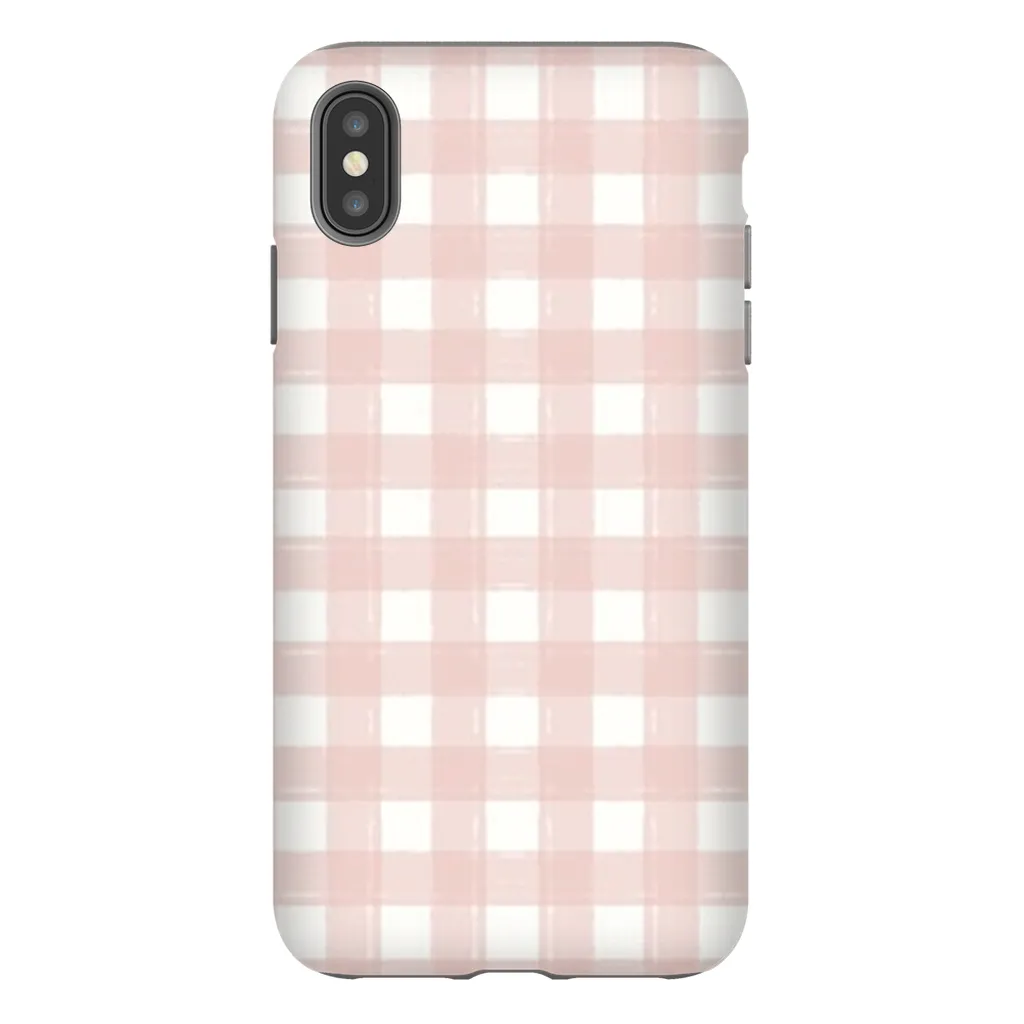 Gingham Pink Phone Case