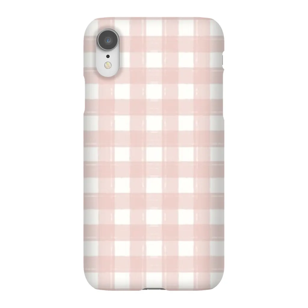 Gingham Pink Phone Case