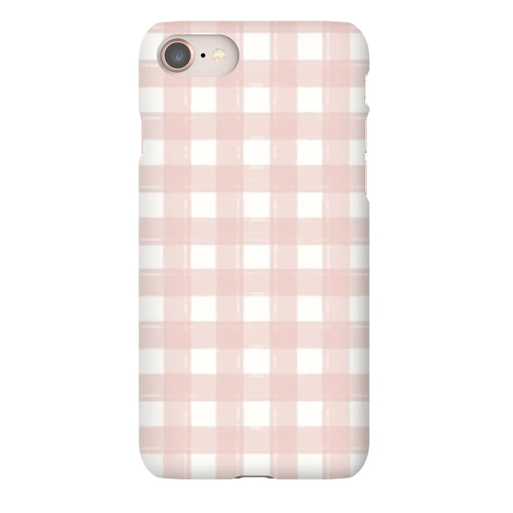 Gingham Pink Phone Case