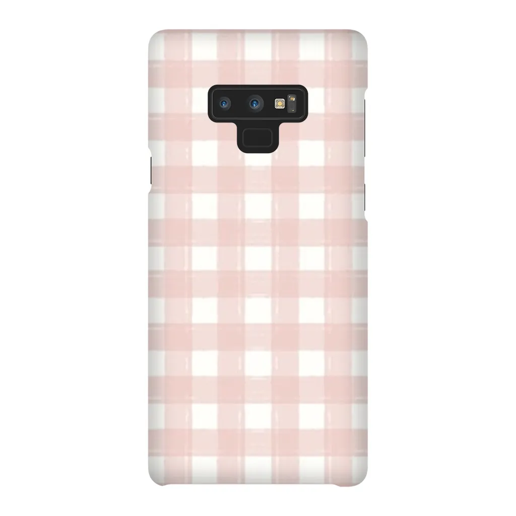 Gingham Pink Phone Case