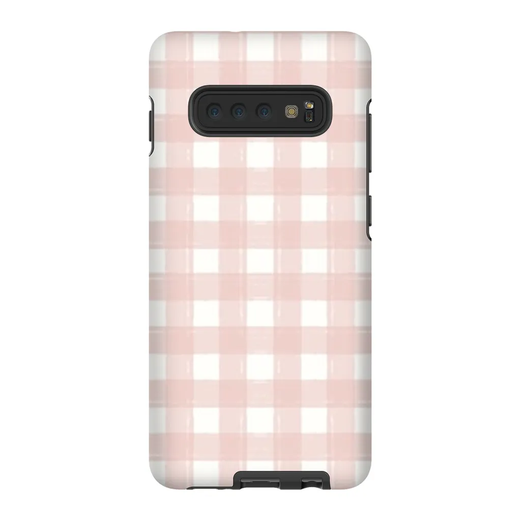 Gingham Pink Phone Case