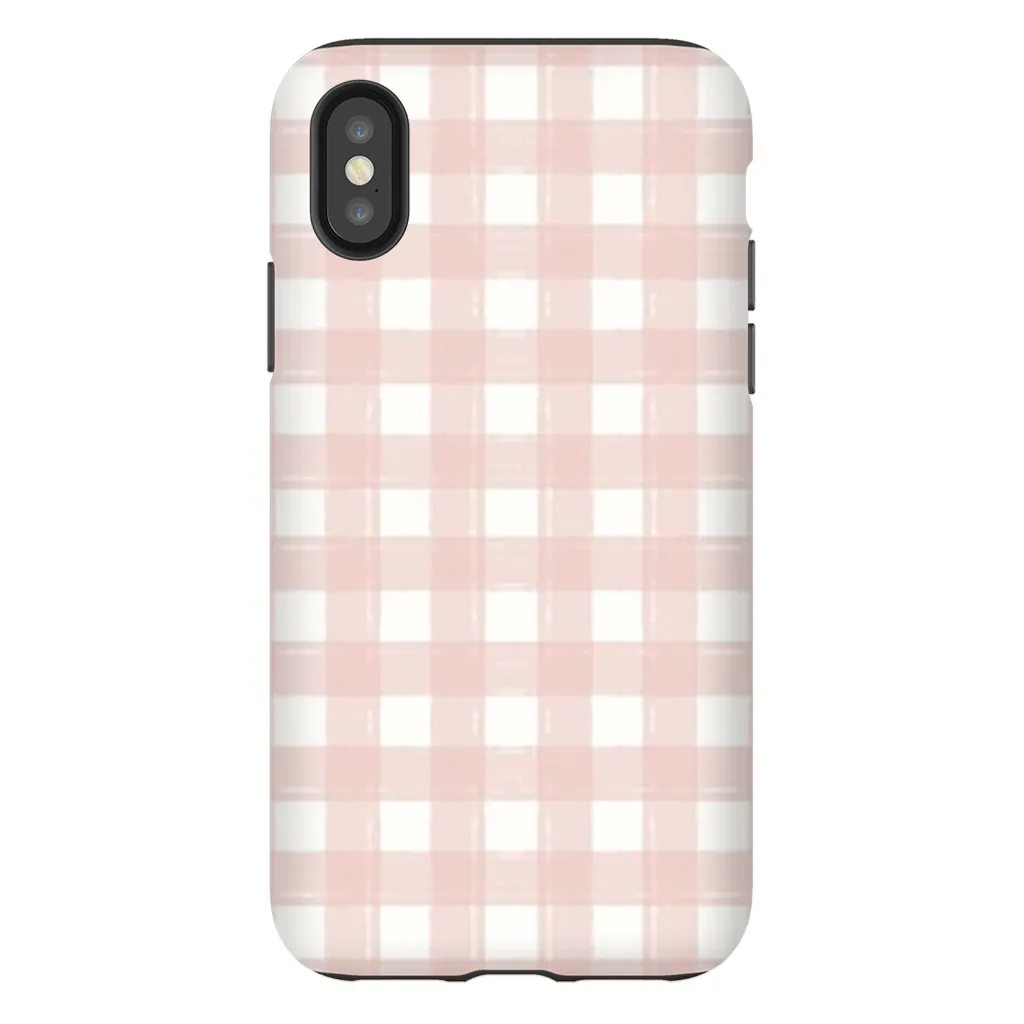 Gingham Pink Phone Case