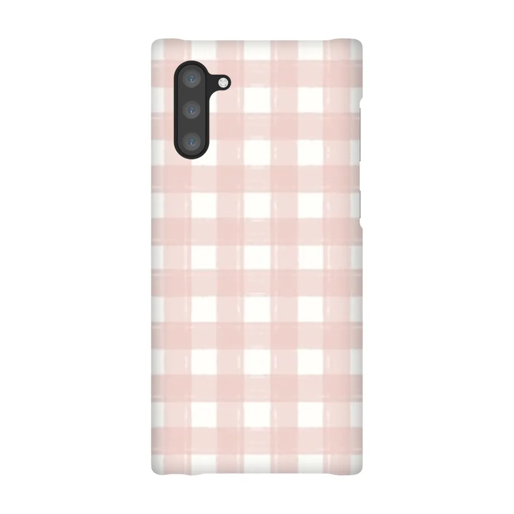 Gingham Pink Phone Case