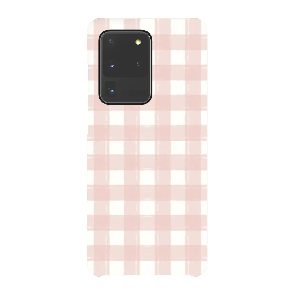 Gingham Pink Phone Case
