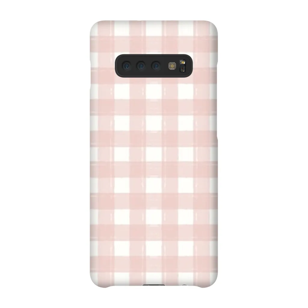 Gingham Pink Phone Case