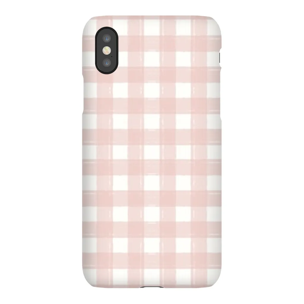 Gingham Pink Phone Case