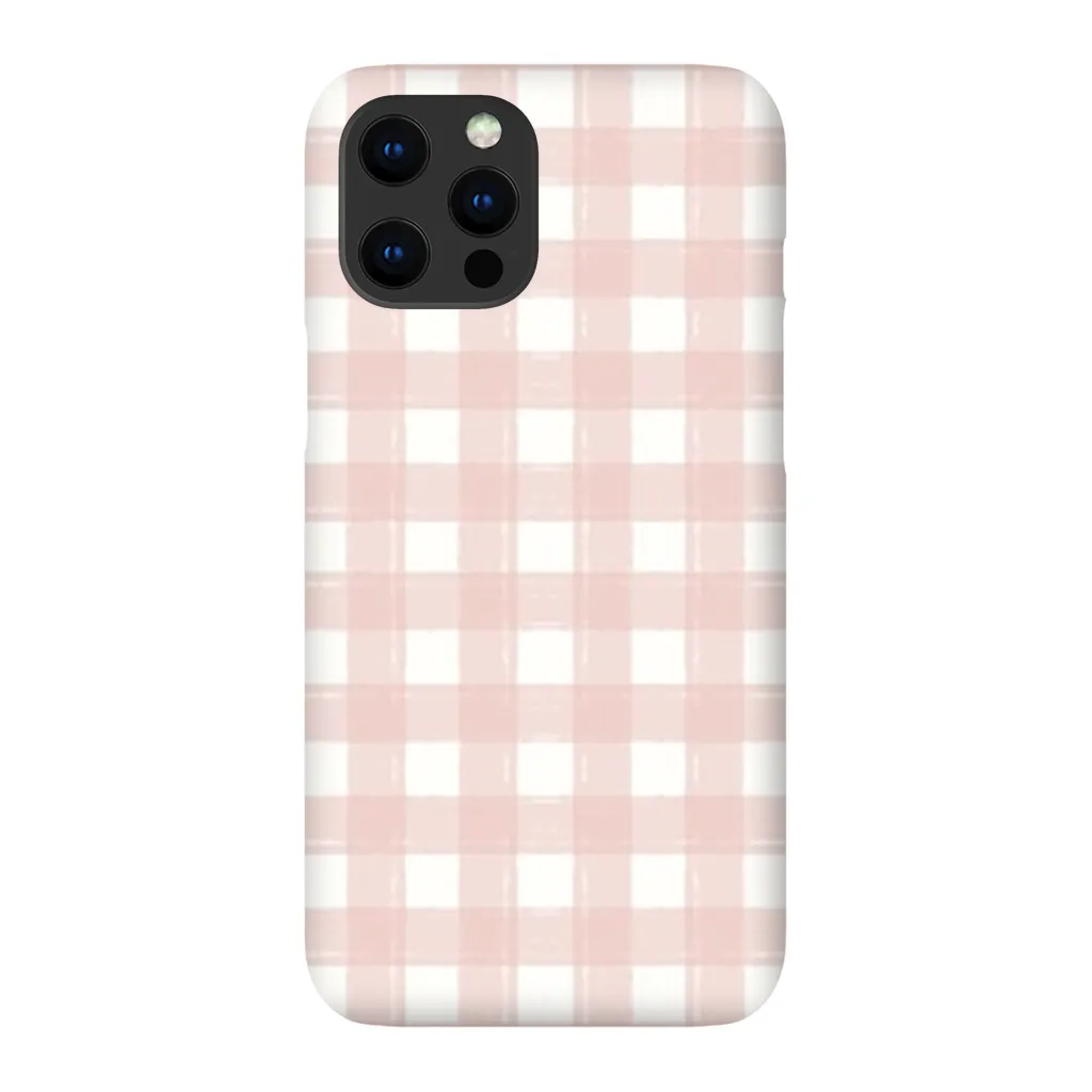 Gingham Pink Phone Case