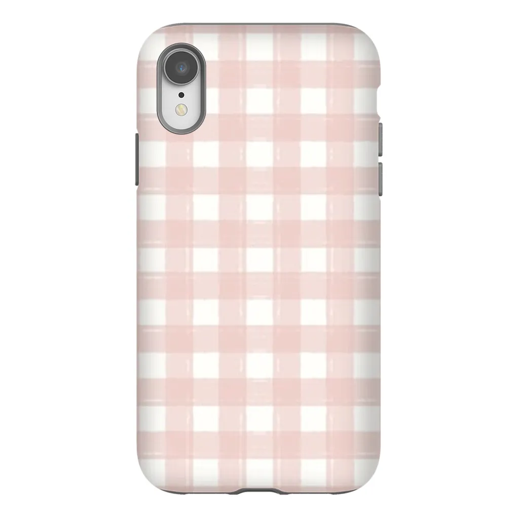 Gingham Pink Phone Case