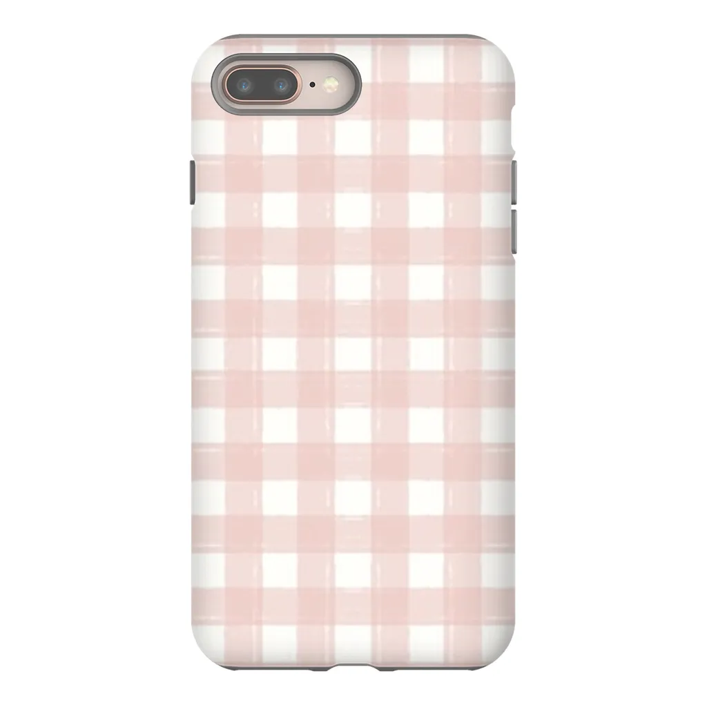 Gingham Pink Phone Case