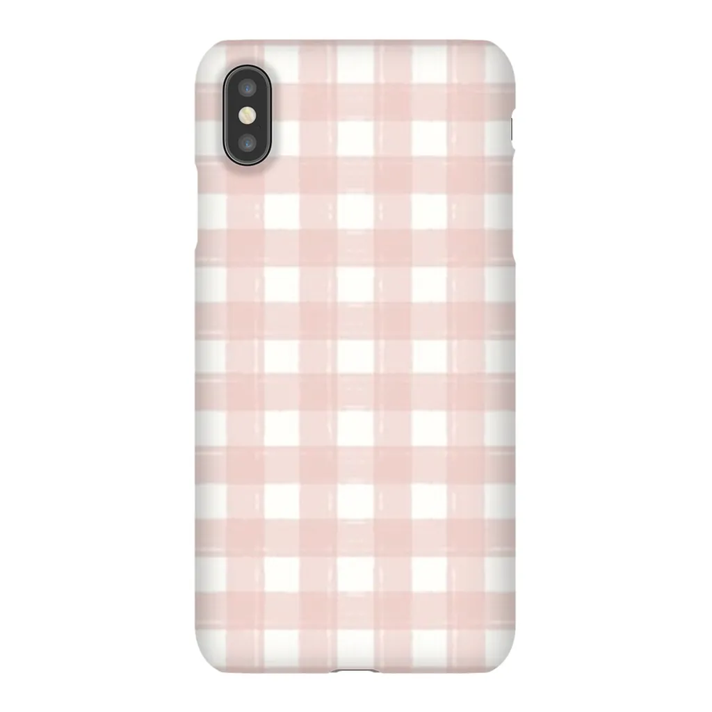 Gingham Pink Phone Case