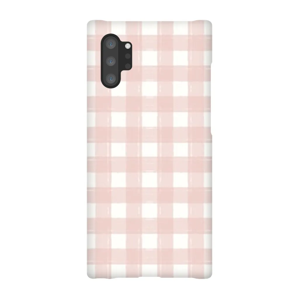 Gingham Pink Phone Case