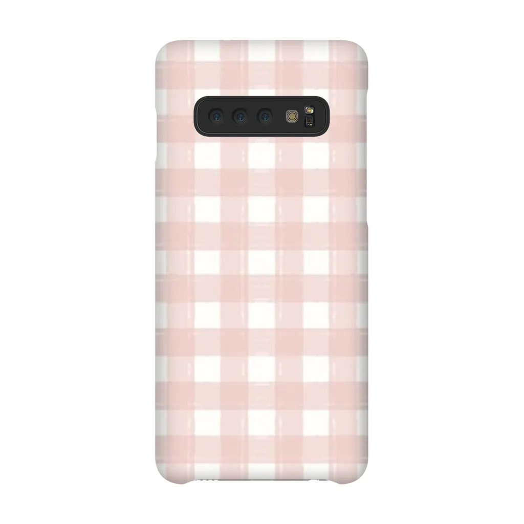Gingham Pink Phone Case