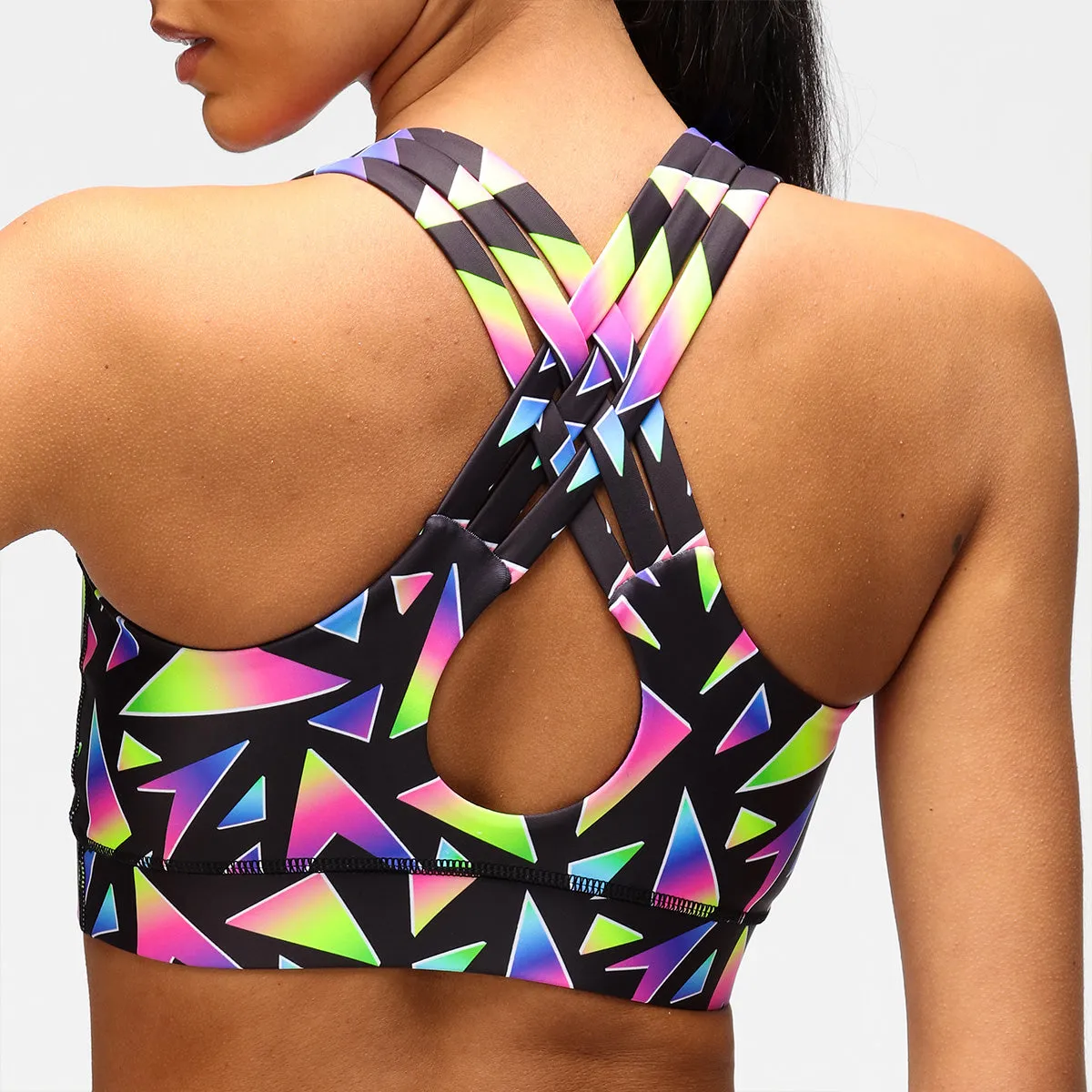 Glam Rock Cross Back Bra