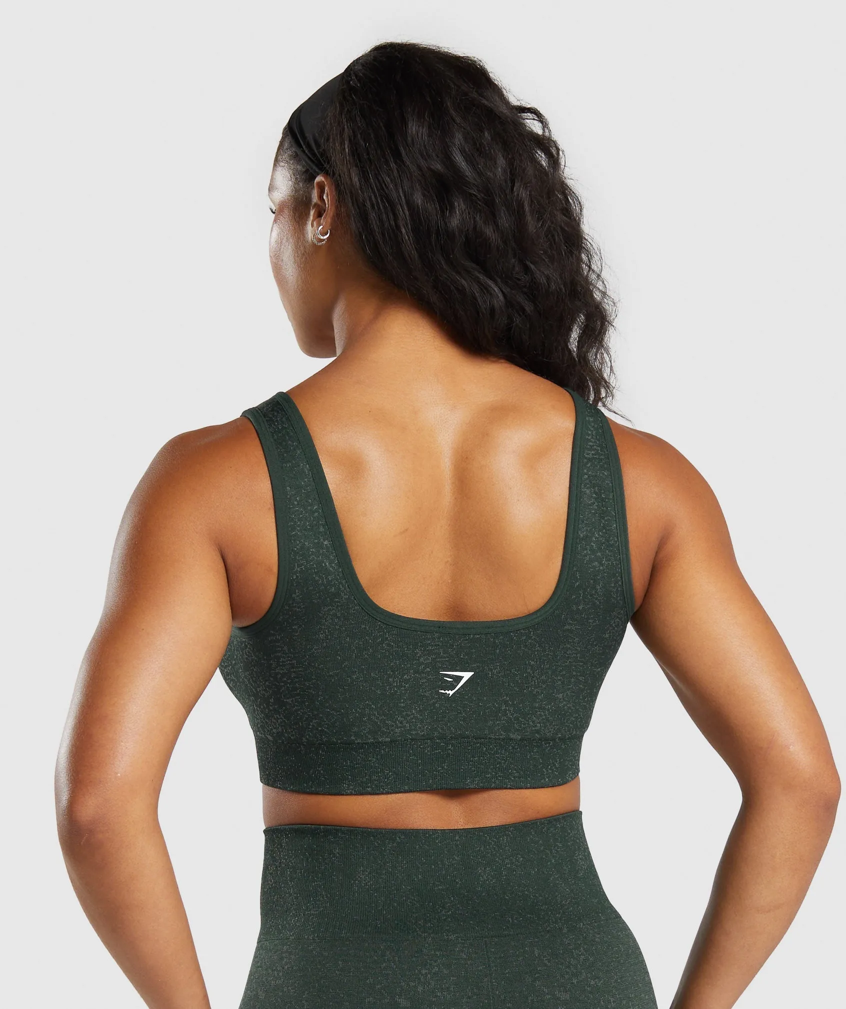 Gymshark Adapt Fleck Sports Bra - Victory Green/ Unit Green