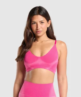 Gymshark Blur Seamless Bralette - Valley Pink/Fetch Pink