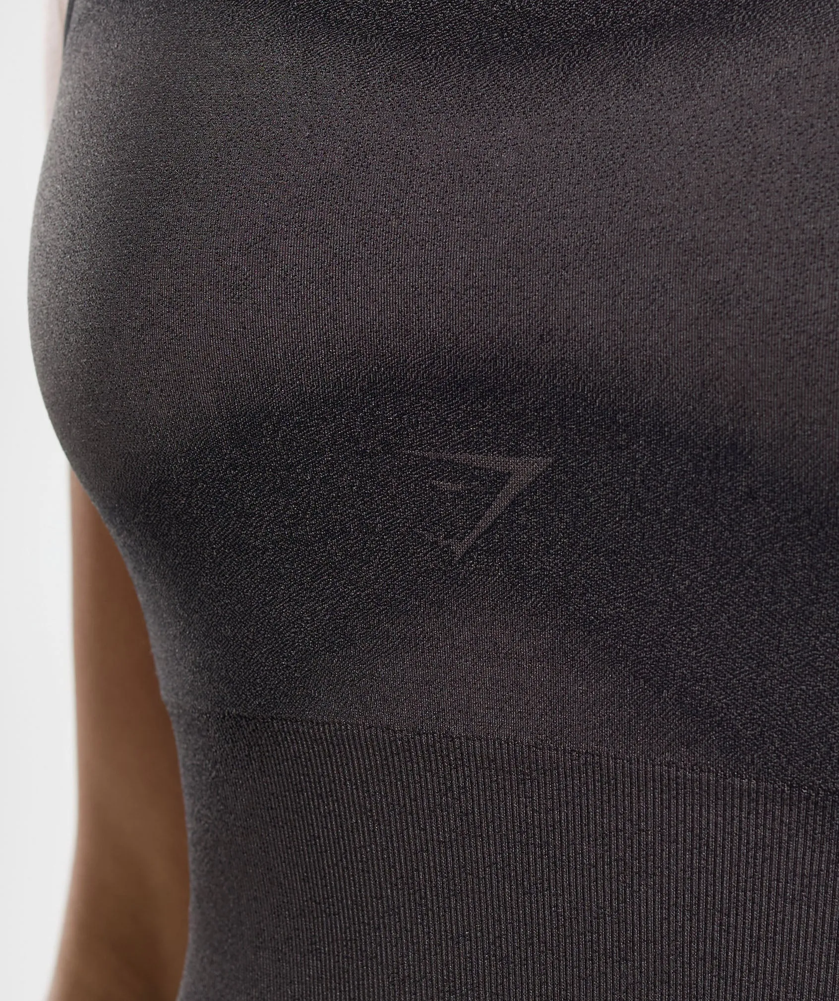 Gymshark Blur Seamless Cami - Black/Asphalt Grey