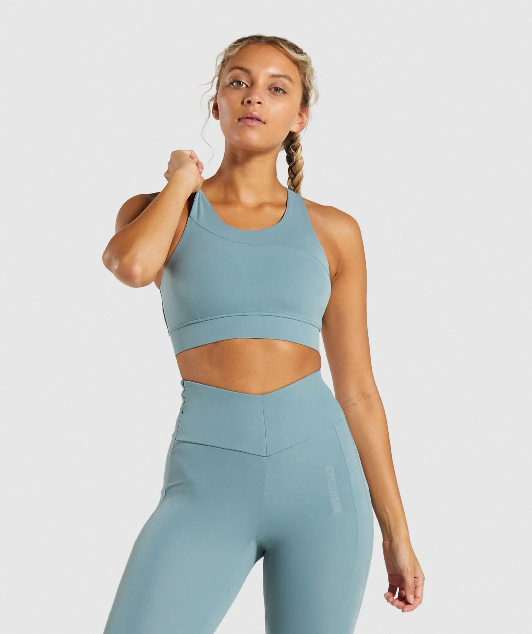 Gymshark Captivate Sports Bra - Turquoise