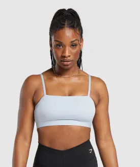 Gymshark Cut Out Bandeau - Fresh Blue