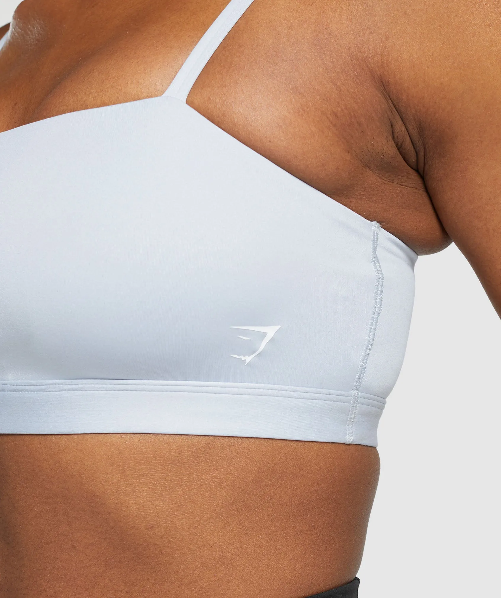 Gymshark Cut Out Bandeau - Fresh Blue