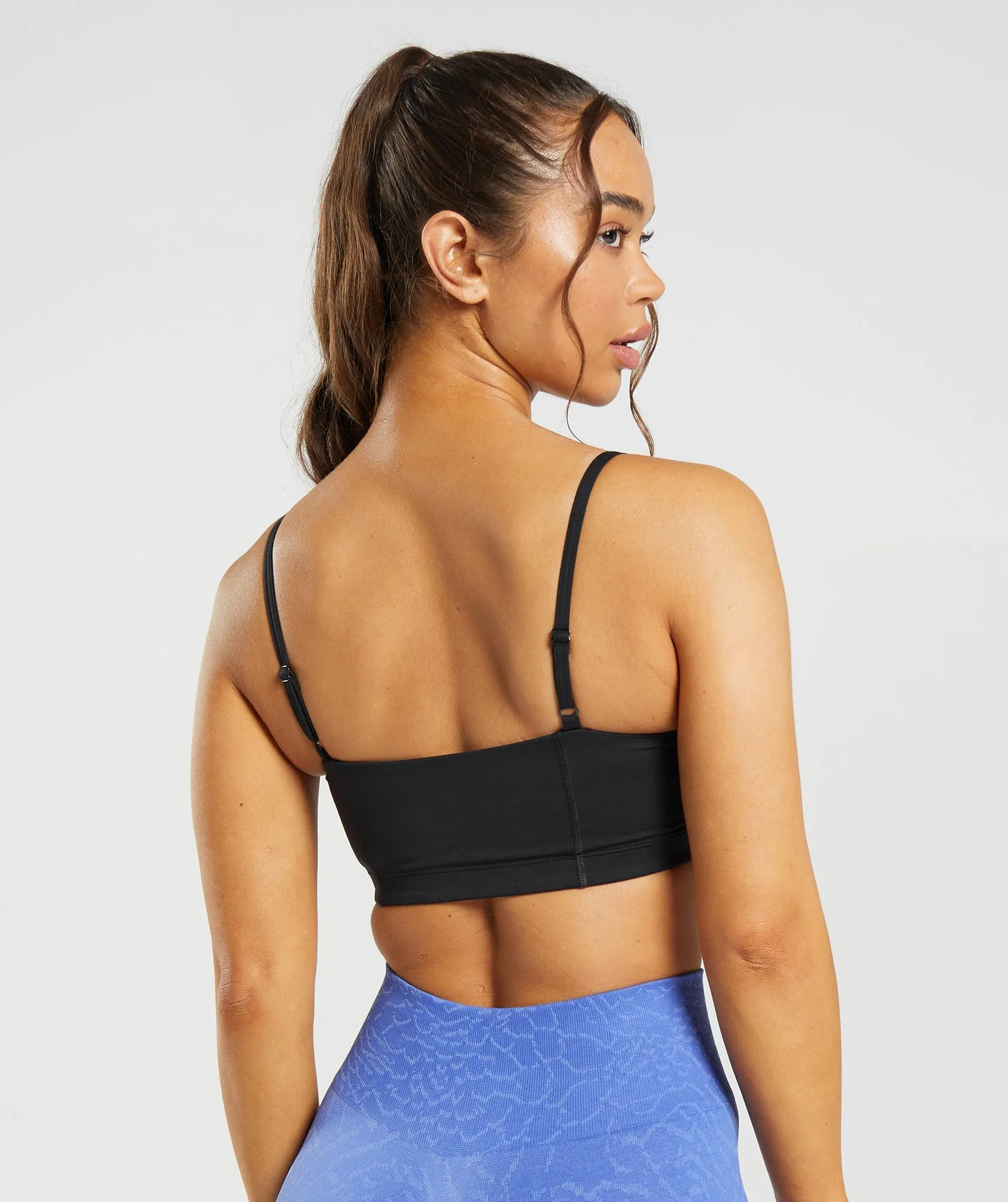 Gymshark Legacy Bandeau Bra - Black