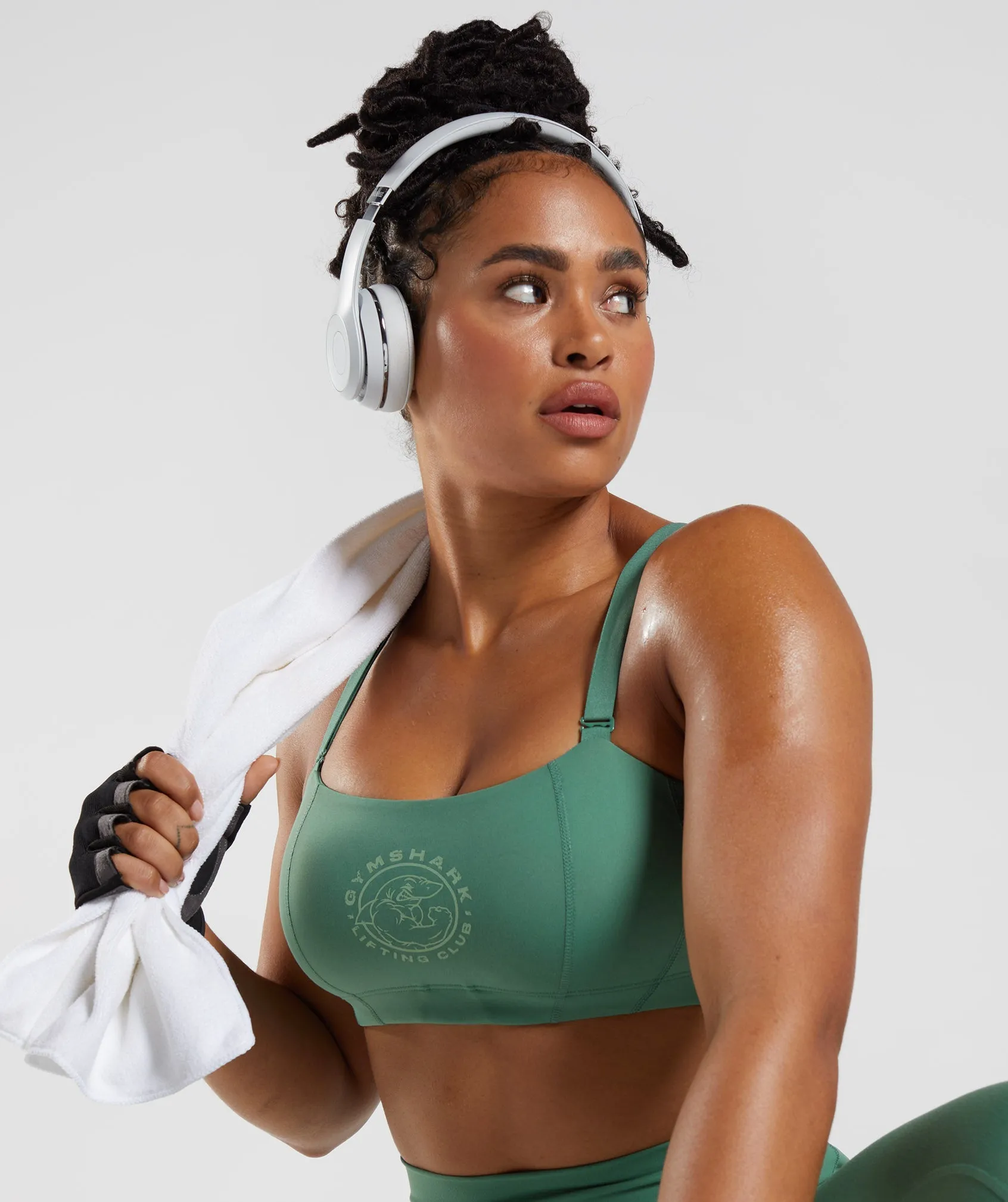 Gymshark Legacy Sports Bra - Hoya Green
