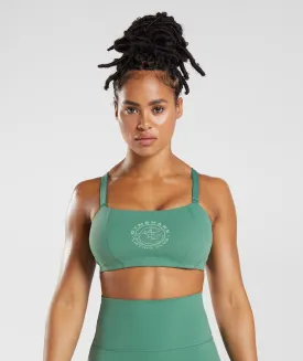 Gymshark Legacy Sports Bra - Hoya Green