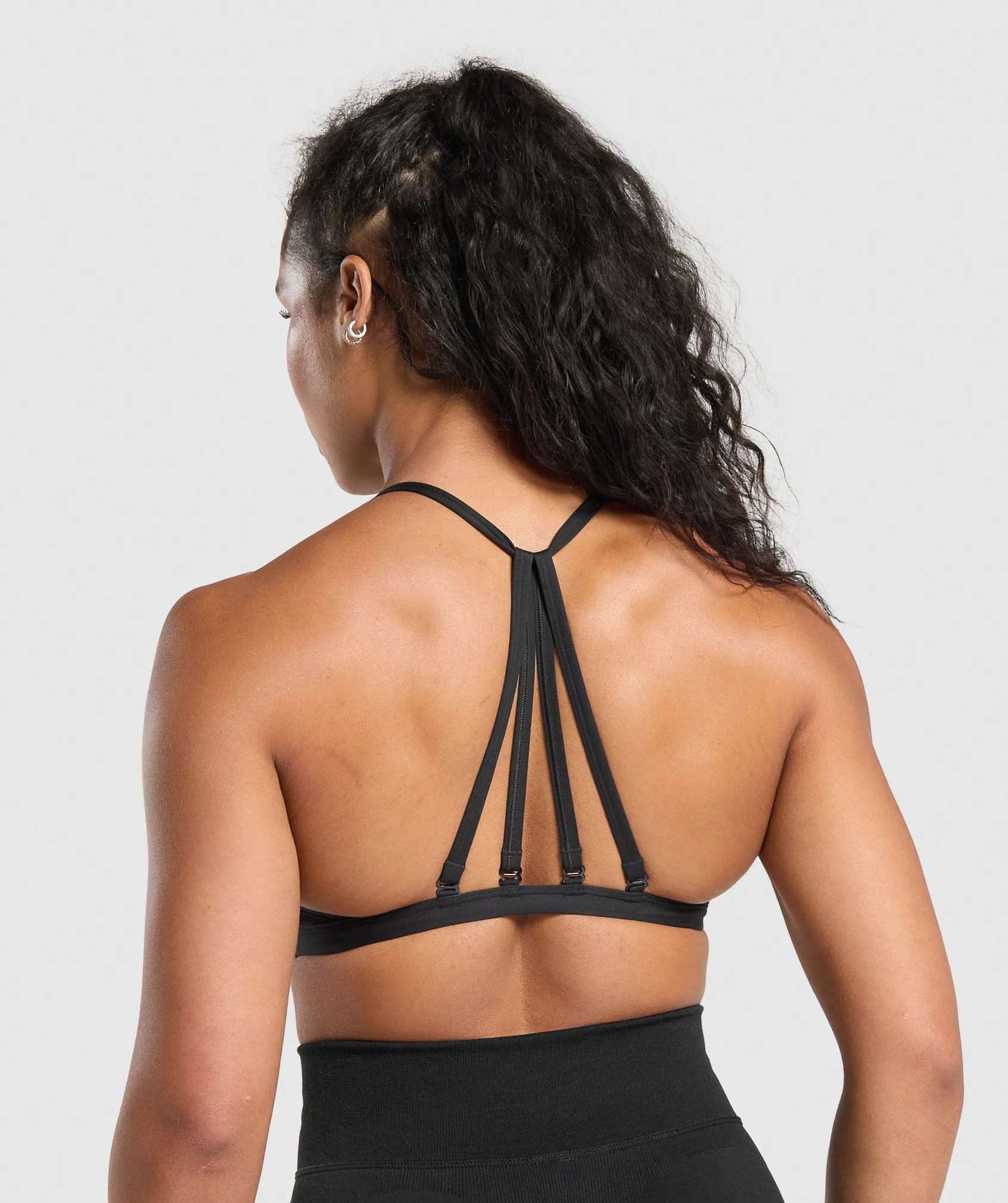 Gymshark Minimal Sports Bra - Black
