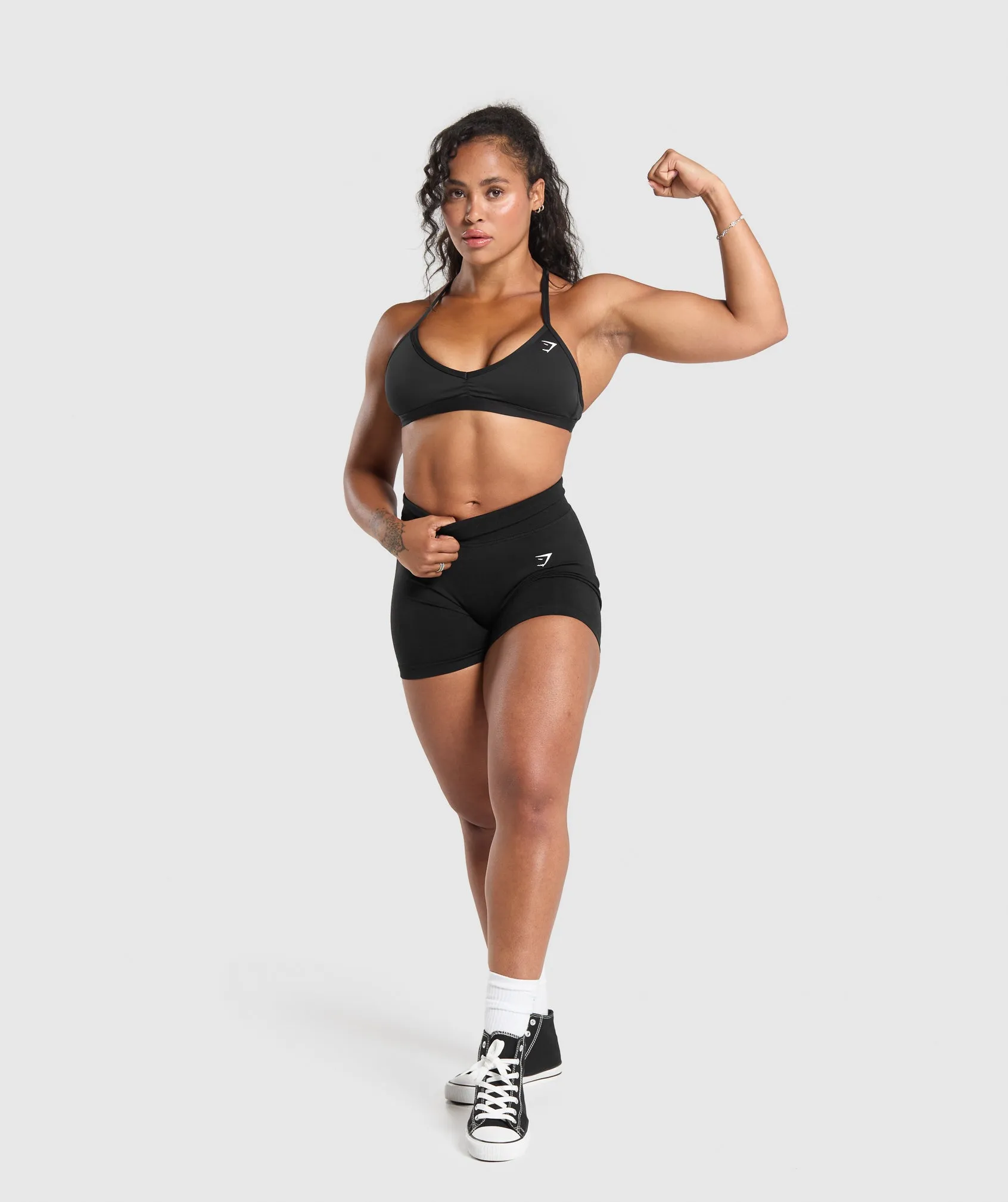 Gymshark Minimal Sports Bra - Black