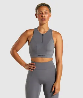 Gymshark Non Stop Sports Bra - Grey